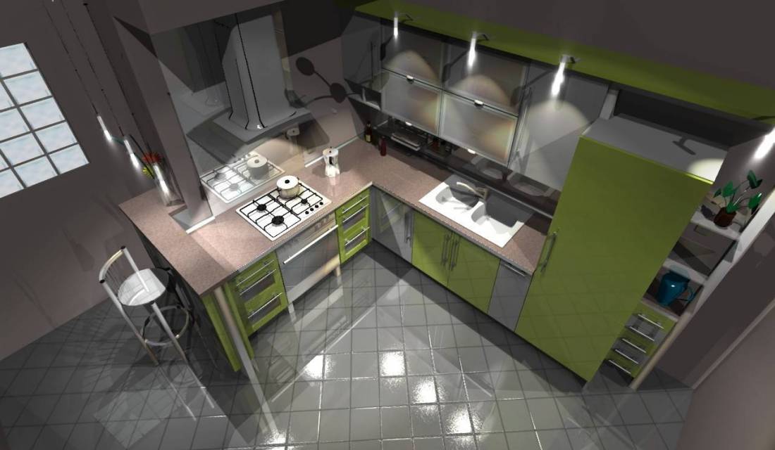 Программы для 3D-проектирования интерьера кухни